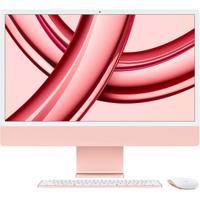 Apple iMac 24 inch, M3 with 8-Core CPU, 10-Core GPU, 256GB SSD, MQRT3, Red (English Keyboard, Apple Warranty)