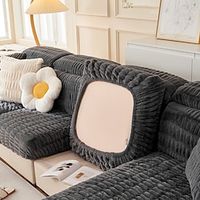 Soft Warm Faux Fur Couch Sofa Cover,Thick Shaggy Fuzzy Magic Sofa Cover,Stretch Sofa Seat Couch Cushion Slipcovers , Anti-Slip Furniture Protector for Sectional Seat Cover Lightinthebox