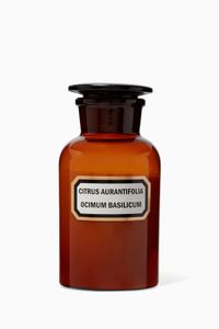 Citrus Aurantifolia Ocimum Basilicum Apothecary Candle, 900g