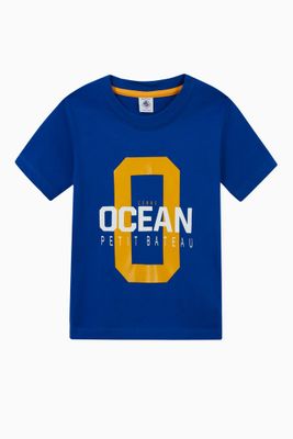Surf Print T-shirt in Cotton Jersey Surf Print T-shirt in Cotton Jersey