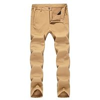 Men's Cargo Pants Cargo Trousers Softshell Pants Tactical Pants Pocket Plain Comfort Breathable Outdoor Daily Going out Fashion Casual Black Green Lightinthebox - thumbnail