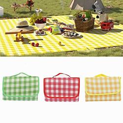 Picnic Mat Blanket, Large Waterproof Sand-Proof Camping Beach Mat Lightweight Durable and Foldable Suitable for Outdoor Activities Grass Travel Hiking Mat Lightinthebox