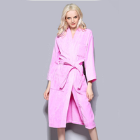 Women's Full Length Bathrobe Cotton Bathrobe