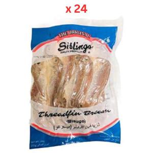 Siblings Dried Threadfin Bream Bisugo 200Gm Pack Of 24 (UAE Delivery Only)