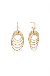 DY Origami Drop Earrings