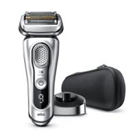 Braun Series 9 9350S Wet & Dry Shaver With Charging Stand Silver