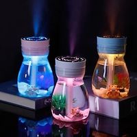 Colorful aromatherapy humidifier USB home desktop mute hydration car large nebulizer miniature landscape atomizer Lightinthebox - thumbnail
