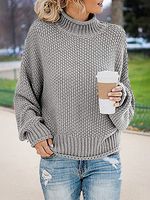 Fall/Winter Pullover Turtleneck Sweater