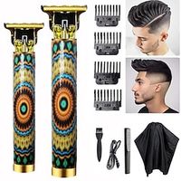 Professional Men's Hair Trimmer Clipper 0mm Baldheaded Cutter Beard Shaving Precision Finishing Hair Cutting Machine Adult Kid Lightinthebox - thumbnail