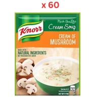 Knorr Soup Cream Of Mushroom 62G Pack of 60