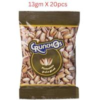 Crunchos Pistachio 13gm - Carton of 20 Packs (UAE Delivery Only)