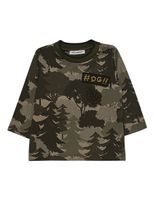 Long Sleeves Round-Neck T-Shirt - Green - thumbnail