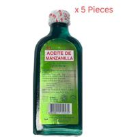 Aceite De Manzanilla 100ml x 5 Pieces