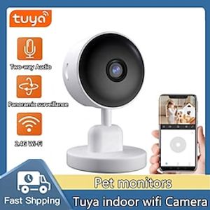 WIFI 3MP mini indoor motion detection tuya cameras wifi receiver for home surveillance security CCTV Surveillance Baby camera Lightinthebox
