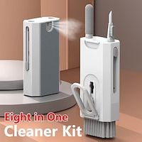 8-in-1 Computer Keyboard Cleaner Brush Kit Cleaning Tool Keycap Puller Bluetooth Earphone Cleaning Pen For Airpods 3 21 Headset Lightinthebox - thumbnail