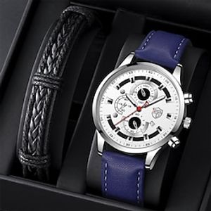 DEYROS Brand Men Quartz Watch Fashion Business Calendar Watch Men's Sports Stainless Steel Quartz Watch Lightinthebox