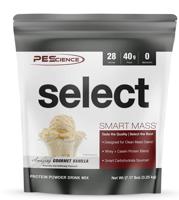 PEScience Select Smart Mass, Gourmet Vanilla, 28 Servings, Clean Mass Gainer Powder