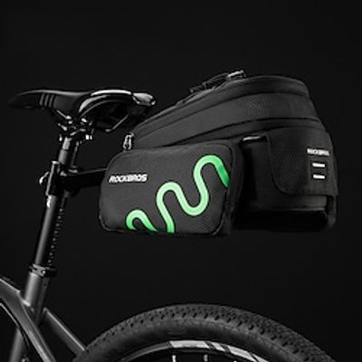 ROCKBROS 8 L Bike Rack Bag Portable Quick Dry Durable Bike Bag Polyster Bicycle Bag Cycle Bag Cycling Outdoor Exercise Lightinthebox