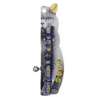 Swooosh Flowericious Flower Safe Cat Collar - Purple