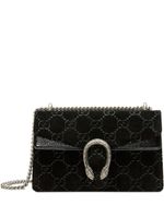 Gucci Dionysus GG velvet small shoulder bag - Black - thumbnail