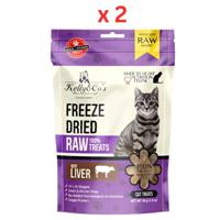 Kelly & Co's Single Ingredient Freeze-Dried Beef Liver For Cat - 40G Pack Of 2