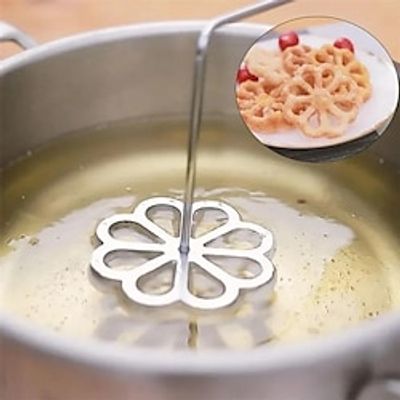 Bunuelos Mold  Handle Rosette Maker Tool Cookie Bake Mold Biscuit Dessert Maker DIY Baking Accessories Lightinthebox