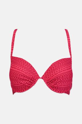 Womens Underwired Bikini Top Fuchsia Pink Womens Underwired Bikini Top Fuchsia Pink