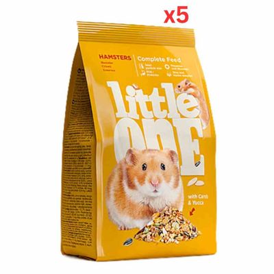 Little One Food For Hamsters 900G (Pack Of 5)