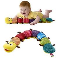 60cm Children's Soft Stuffed Toys Coffee Color Feet Caterpillars Music Insects Plush Toys with Ringing Paper for Baby 1 pc miniinthebox - thumbnail