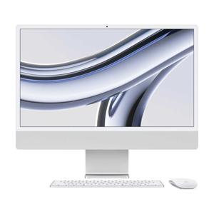 Apple iMac 24-inch (2023) - M3 with 8-Core CPU, 16GB RAM, 512GB SSD, 10-Core GPU, English Keyboard, Silver,