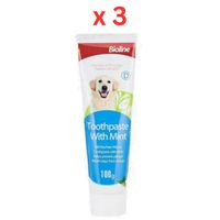 Bioline Bioline Dog Dental Tooth Pate Mint 100G (UAE Delivery Only) (Pack of 3) Bioline Bioline Dog Dental Tooth Pate Mint 100G (UAE Delivery Only) (Pack of 3)