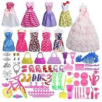 85 Sets 11.5-inch Changing Doll Clothing Short Skirts Girl Toy Accessories Birthday Sets Children's Parties Lightinthebox - thumbnail