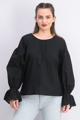 Womens Plain Top Black Womens Plain Top Black