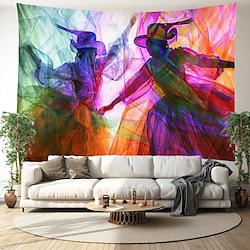 Art Smoke Portrait Hanging Tapestry Wall Art Large Tapestry Mural Decor Photograph Backdrop Blanket Curtain Home Bedroom Living Room Decoration Lightinthebox