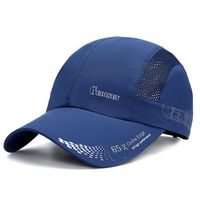 Mens Women Thin Breathable Mesh Quick-Drying Baseball Hat Outdoor Sport Fishing Visor Snapback Cap