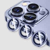 Gripp Focal Camera Lens Protector 3N1 For iPhone 15 Pro - Diamond Blue - thumbnail