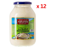 Natures Choice Mayonnaise, 946 ml Pack Of 12 (UAE Delivery Only)
