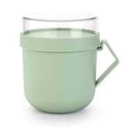 Brabantia Make & Take Soup Mug 600 ml - Jade Green - thumbnail