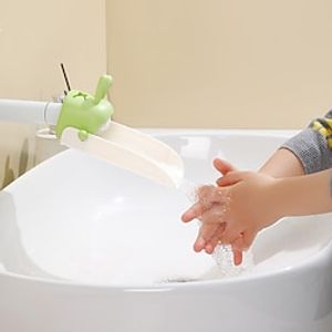 1pc Children's Faucet Extender Cute Cartoon Splash Proof Hand Washing Tool For Kids Lightinthebox