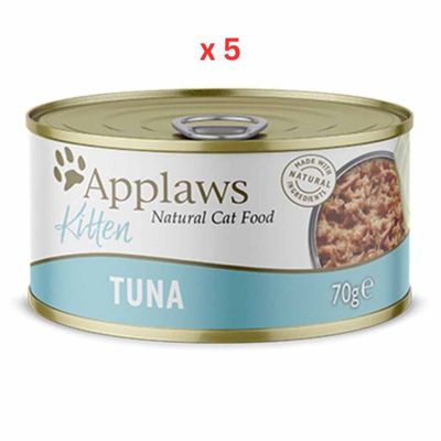 Applaws Kitten Tuna 70G Tin (Pack Of 5)