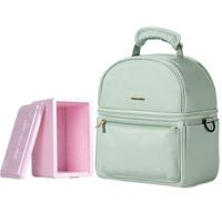 Sunveno - Insulated Lunch Bag With Thermos Box - Green