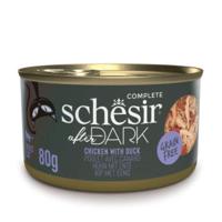 Schesir After Dark Wholefood In Broth For Cat - Chicken With Duck - 80G