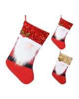 Homesmiths Christmas Stocking with Gnome Assorted 1 Piece