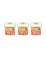 Homesmiths Pop-up 500ML Square Food Container Set of 3