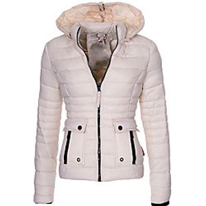 Women's Plus Size Parka Pocket Plain Causal Vacation Long Sleeve Standing Collar Regular Fall Winter Blushing Pink Wine Dark Pink L XL XXL 3XL Lightinthebox