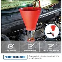 Advanced Engine Oil Funnel Set, Car Engine Oil Filling Set, Universal Oil Funnel, Multifunctional Pour Oil Tool, for Car Repairing Lightinthebox - thumbnail