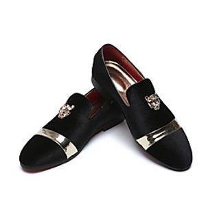 Men's Loafers  Slip-Ons Casual Daily Suede Breathable Wear Proof Wine Black Blue Fall miniinthebox