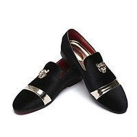 Men's Loafers  Slip-Ons Casual Daily Suede Breathable Wear Proof Wine Black Blue Fall miniinthebox - thumbnail