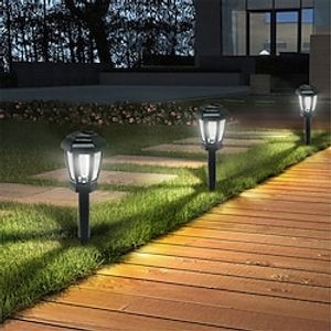 Country Yard Led Solar Light Outdoor Solar Lawn Lamps Street Lighting Luminaria For Garden Decoration Solar Powered Path Lights miniinthebox