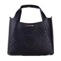 Love Moschino Chic Black Faux Leather Crossbody Bag (LOMO-12294)